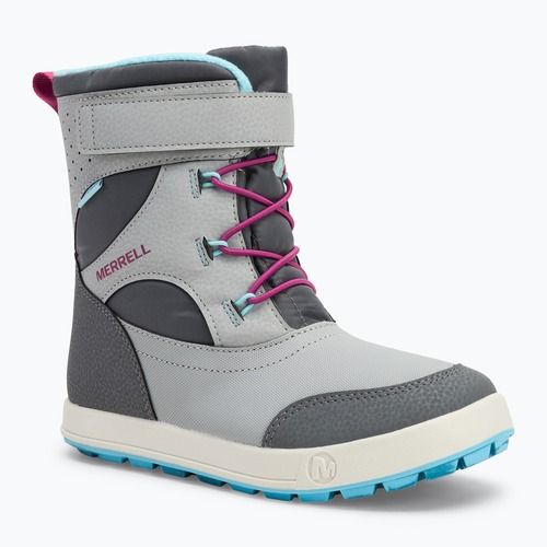 Gyerek hótaposó Merrell Snow Storm 3.0 Wtrpf grey/turq
