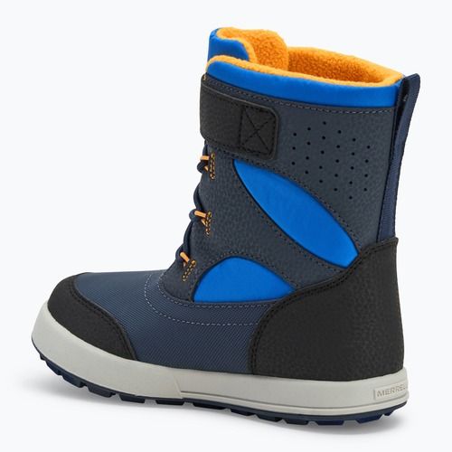 Gyerek hótaposó Merrell Snow Storm 3.0 Wtrpf blue/black/orange