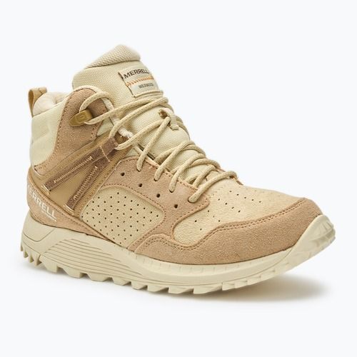 Női túracipő Merrell Wildwood Mid Ltr Wp tan/reed