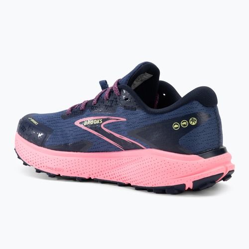 Brooks Divide 5 női futócipő szürke kék/rózsaszín/lila/lime