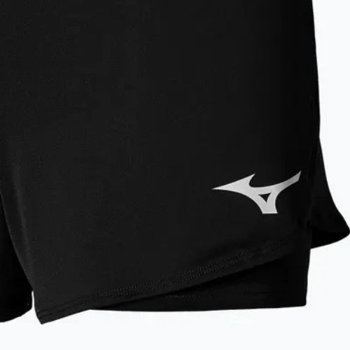 Női tenisz rövidnadrág Mizuno Flex Short fekete