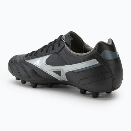 Mizuno Morelia II Club AG fekete/galaxy silver/dark shadow férfi futballcipő