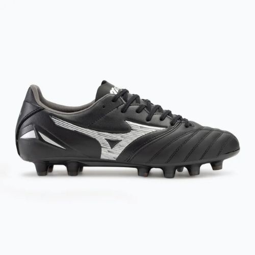 Férfi Mizuno Morelia Neo IV Pro FG futballcipő fekete/galaxy ezüst