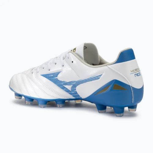 Férfi Mizuno Morelia Neo IV Pro FG lézer kék/fehér futballcipő