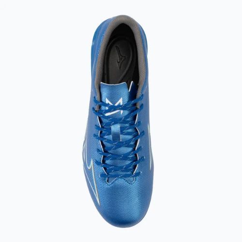 Férfi futballcipő Mizuno α Select FG fehér/lézerkék/arany