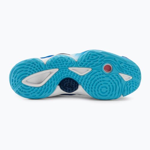 Férfi röplabda cipő Mizuno Wave Momentum 3 Mid mugen kék/fehér/északkék