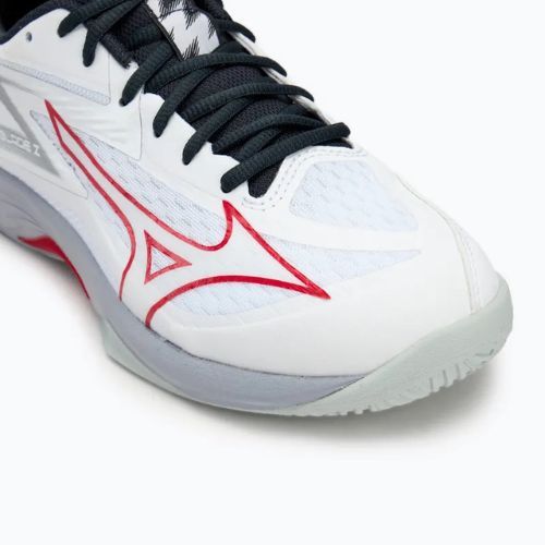 Férfi röplabda cipő Mizuno Thunder Blade Z fehér/salsa/fekete