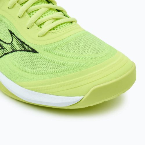 Férfi röplabdacipő Mizuno Wave Luminous 3 neo lime/fekete/splish splash Mizuno Wave Luminous 3 neo lime/fekete/splish splash