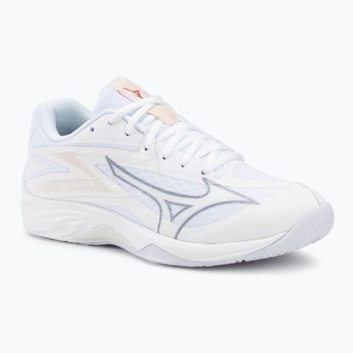 Női röplabda cipő Mizuno Thunder Blade Z fehér/aleutian/felhő rózsaszín