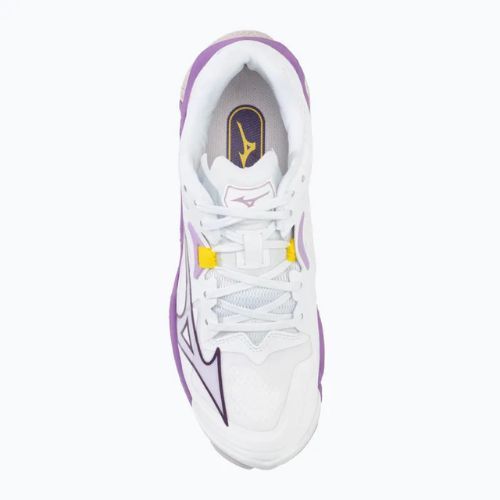Női röplabda cipő Mizuno Wave Lightning Z8 fehér/patrician purple/quince