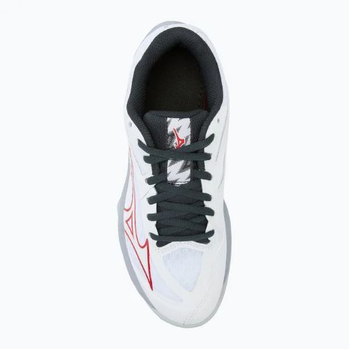Gyermek röplabda cipő Mizuno Lightning Star Z7 fehér/szalézi/fekete