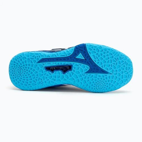 Férfi kézilabda cipő Mizuno Wave Stealth Neo 2 Mid mugen kék/fehér/északkék