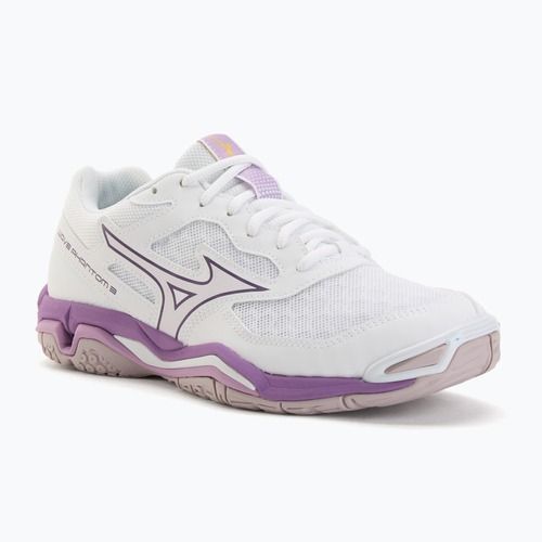 Női kézilabda cipő Mizuno Wave Phantom 3 fehér/patrician purple/quince