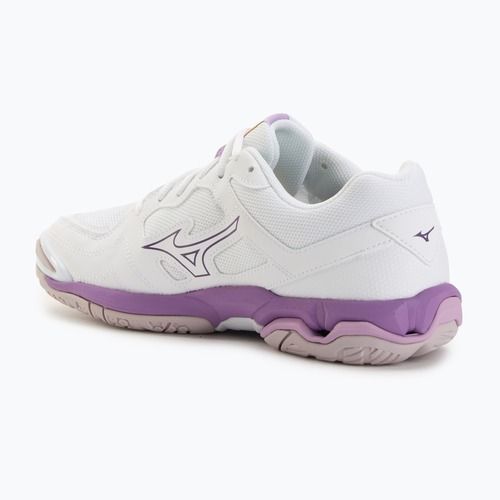 Női kézilabda cipő Mizuno Wave Phantom 3 fehér/patrician purple/quince
