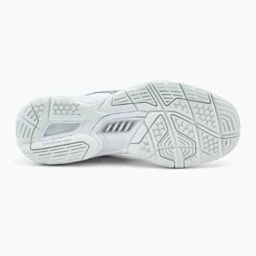 Női kézilabda cipő Mizuno Wave Stealth 6 fehér/aleutian/felhőrózsaszín Mizuno Wave Stealth 6 fehér/aleutian/felhőrózsaszín