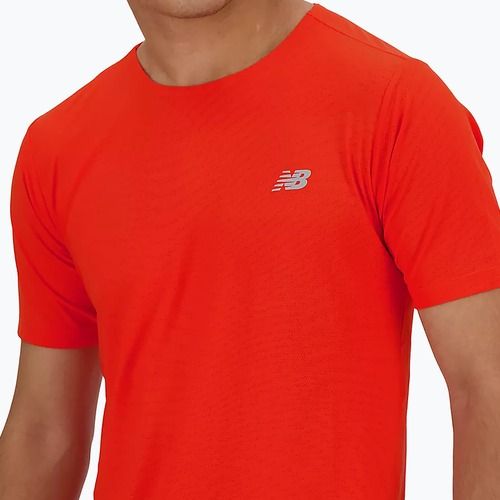 Férfi New Balance Athletics Jacquard neo flame póló Jacquard neo flame póló