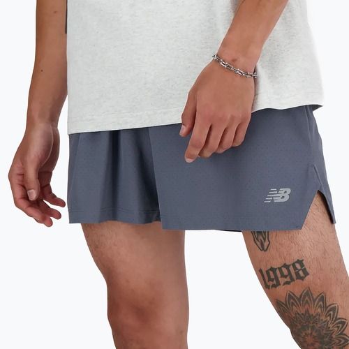 Férfi New Balance RC Seamless 5" rövidnadrág grafit