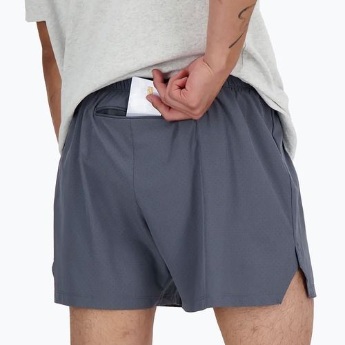 Férfi New Balance RC Seamless 5" rövidnadrág grafit