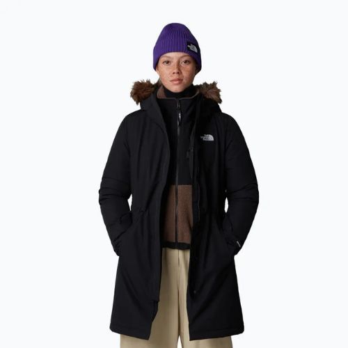 Női pehelykabát The North Face Zaneck Parka black/black