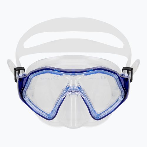 AQUASTIC Shelly gyermek snorkeling szett maszk + snorkel sötétkék
