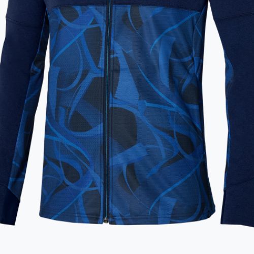 Férfi Mizuno Paris Athlete Hybrid Warm Up kabát sötétkék