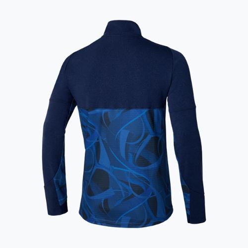 Férfi Mizuno Paris Athlete Hybrid Warm Up kabát sötétkék