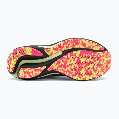 Férfi futócipő Mizuno Wave Rider 28 fekete/ezüst/napsárga lime