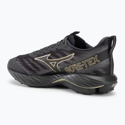 Férfi futócipő Mizuno Wave Rider GTX 2 fekete/arany halo/csendes árnyalat