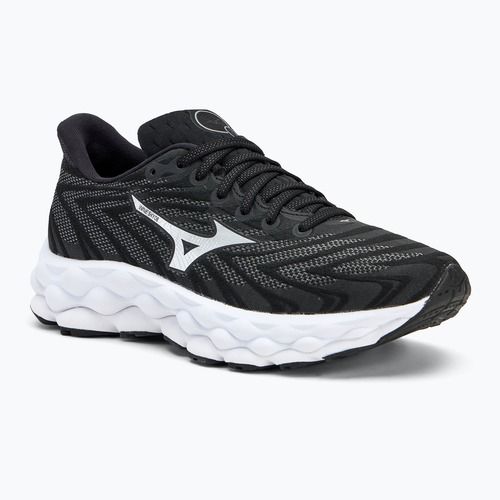 Női futócipő Mizuno Wave Sky 8 fekete/ezüst/fehér Mizuno Wave Sky 8 fekete/ezüst/fehér