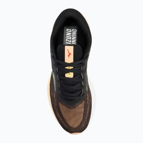 Női futócipő Mizuno Wave Ultima 15 fekete/mizuno neo lime/apricot ice Mizuno Wave Ultima 15 fekete/mizuno neo lime/apricot ice