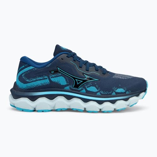 Női futócipő Mizuno Wave Horizon 7 felvonulás kék/mercy blue/plein air