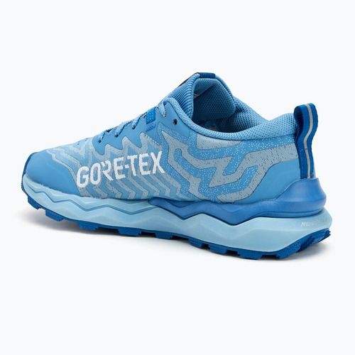 Női futócipő Mizuno Wave Daichi 8 GTX glacier lake/fehér/klasszikus kék