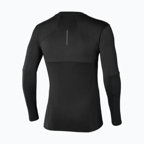 Férfi Mizuno Thermal Charge Breath Thermo futó hosszú ujjú fekete