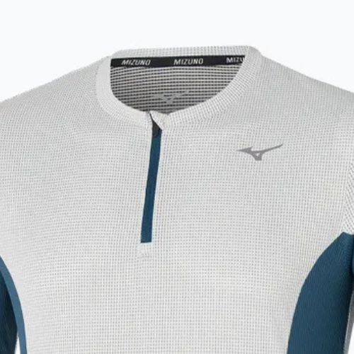 Férfi futás hosszú ujjú Mizuno Dryaeroflow Half Zip nimbus cloud