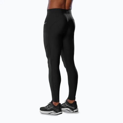 Férfi futó leggings Mizuno Impulse Core Core Long Tight fekete