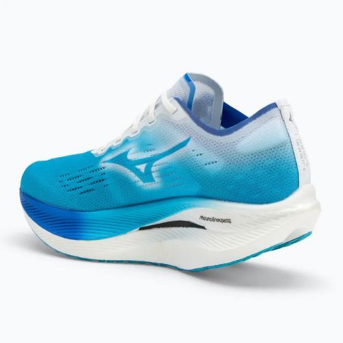 Férfi futócipő Mizuno Wave Rebellion Pro 2 river blue/mugen kék/fehér