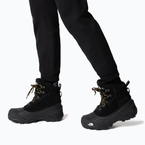 Gyermek túrabakancs The North Face Chilkat V Lace WP fekete/fekete