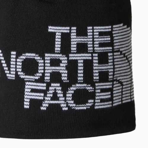Férfi téli sapka The North Face Reversible Highline fekete terepszínű nyomtatással