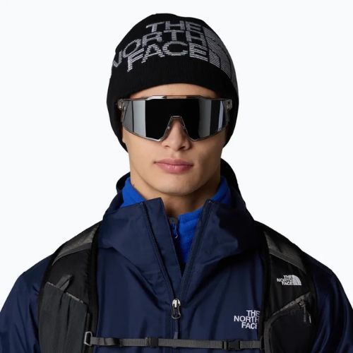 Férfi téli sapka The North Face Reversible Highline fekete/fekete/fehér