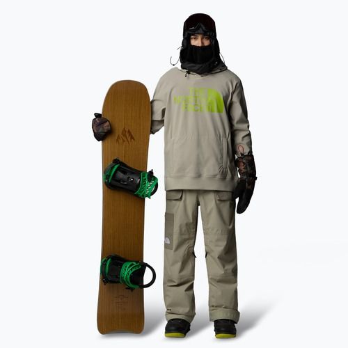 Férfi pulóver The North Face Tekno Logo Hoodie agyagszürke szürke