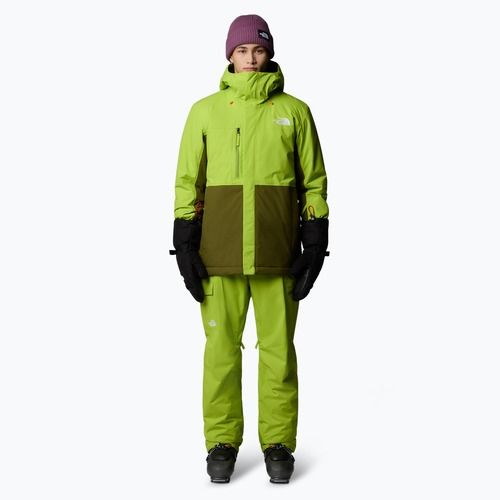 Férfi sídzseki The North Face Freedom Insulated meadow brass/forest olive
