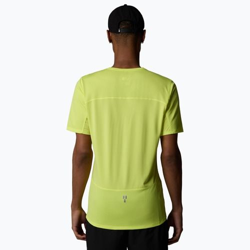 Férfi futópóló The North Face Sunriser fireflow sárga