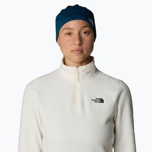 The North Face női 100 Glacier 1/4 Zip fehér dűne/npf pulóver