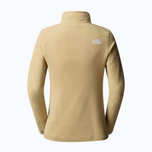 The North Face női 100 Glacier 1/4 Zip khaki kő pulóver