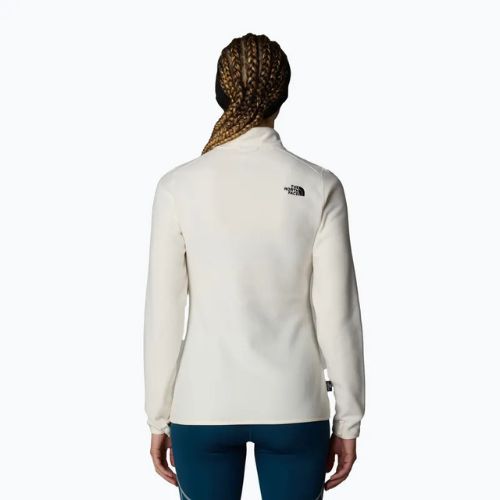 The North Face női 100 Glacier FZ fehér dűne/npf pulóver