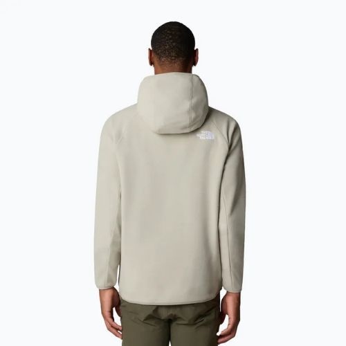 Férfi pulóver The North Face 100 Glacier Hoodie agyagszürke szürke