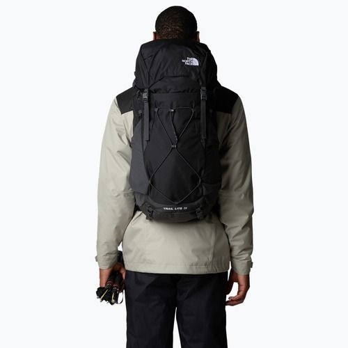Férfi trekking hátizsák The North Face Trail Lite 36 l fekete/aszfalt szürke
