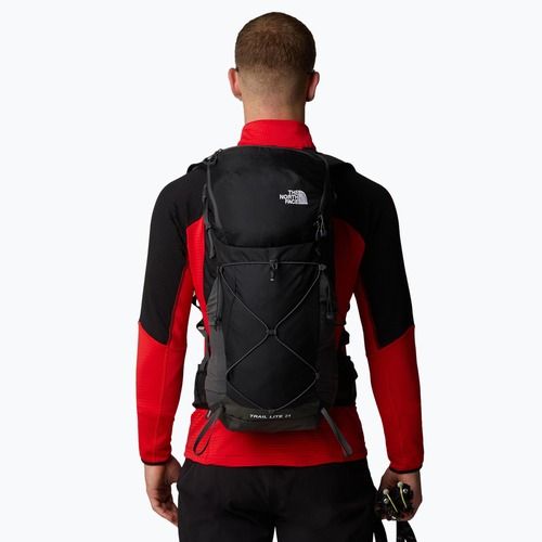 Férfi trekking hátizsák The North Face Trail Lite 24 l fekete/aszfalt szürke