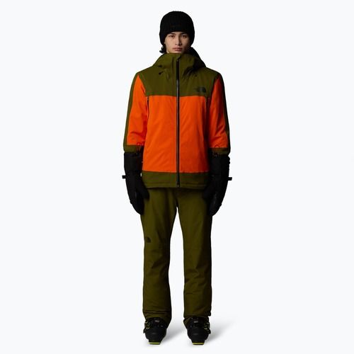 Férfi sídzseki The North Face Mount Bre orange/forest olive
