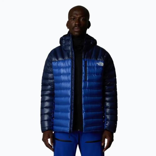 Férfi pehelykabát The North Face Summit Breithorn Hoodie blue/eagle blue